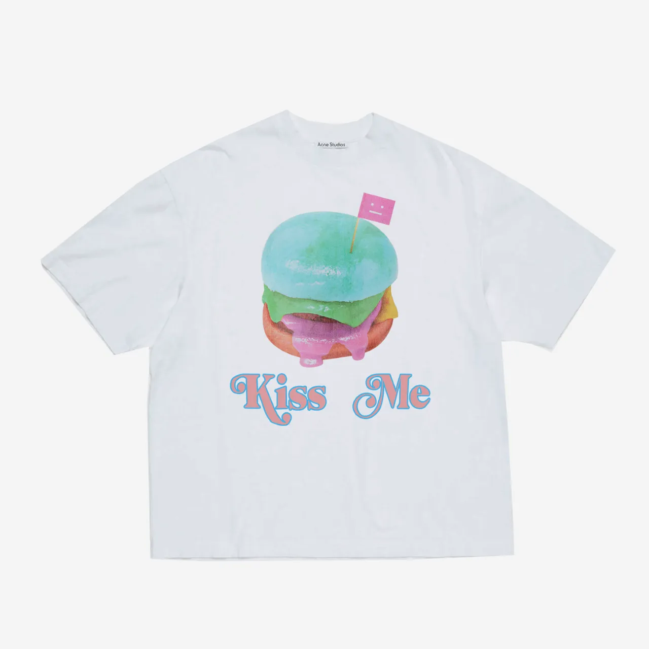 Acne Studios T G Breathable White Black Size XS S M L (42)